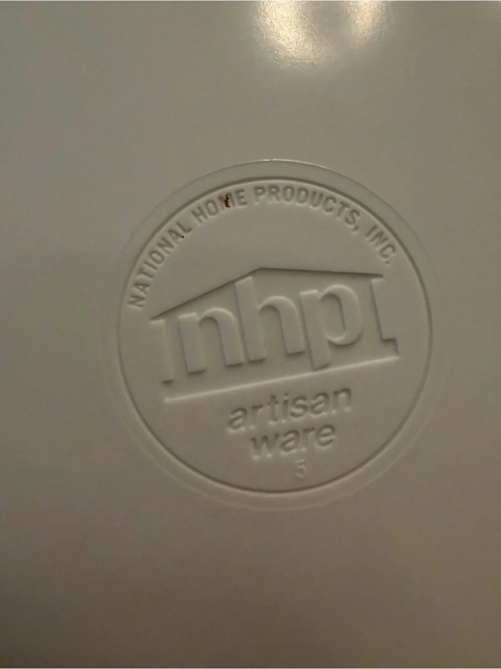 Vintage 1977 Sesame Street Alphabet Melamine Plate | NHP Artisan Ware | Bert Ern